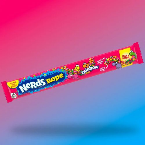 Wonka Nerds Rope Rainbow cukorkás gumicukor 26g