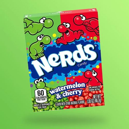 Wonka Nerds Watermelon Cherry cukorka 47g