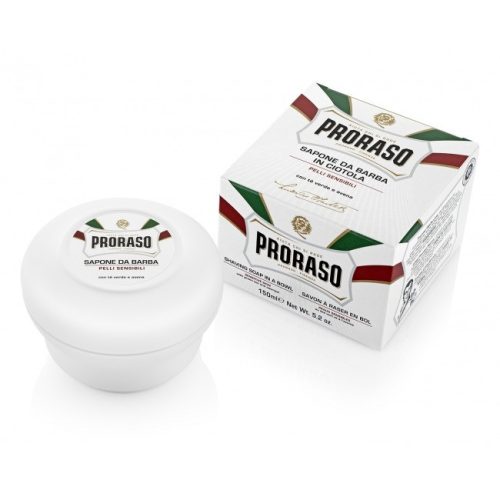 Proraso Zöld tea Borotvaszappan érzékeny bőrre - 150 ml 