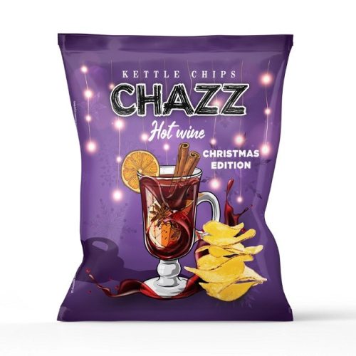 Chazz Hot Wine forralt bor ízű burgonyachips 50g