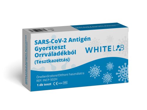 SARS-CoV-2 Antigén Gyorsteszt Orrváladékból (Tesztakezettás)