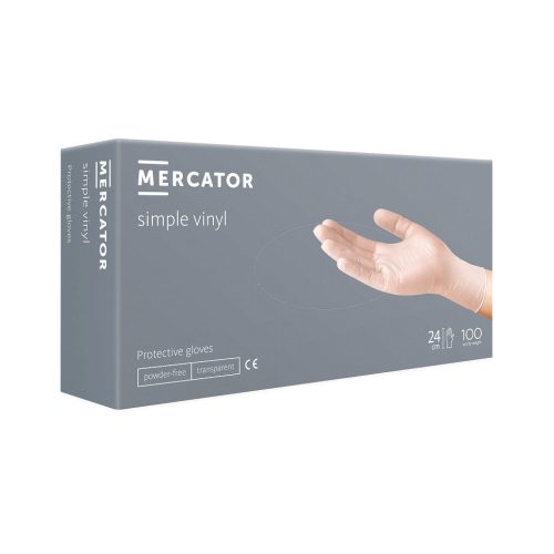 MERCATOR vinyl kesztyű S