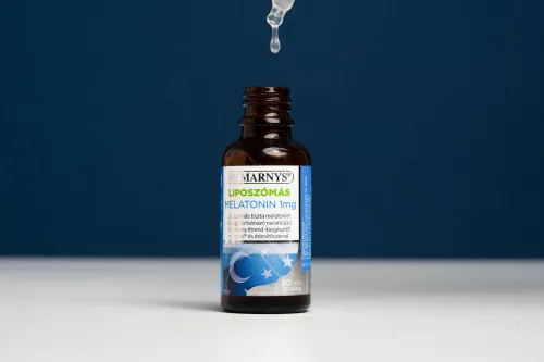 MARNYS LIPOSZÓMÁS MELATONIN 1mg ÉTREND-KIEGÉSZÍTŐ CSEPP DUÓ CSOMAG