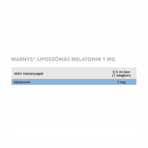 MARNYS MELATONIN CSEPP 1 MG 30ML