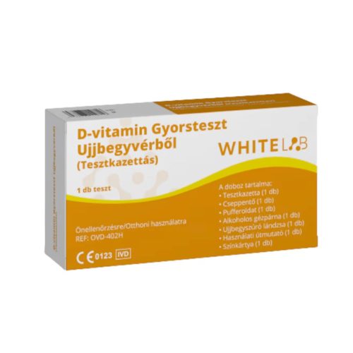 WhiteLab D-VITAMIN GYORSTESZT VÉRMINTÁBÓL (TESZTKAZETTA) 1X